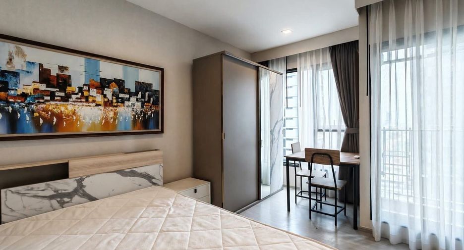For rent studio condo in Huai Khwang, Bangkok