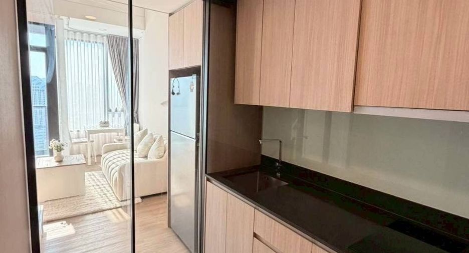 For rent 1 bed condo in Huai Khwang, Bangkok