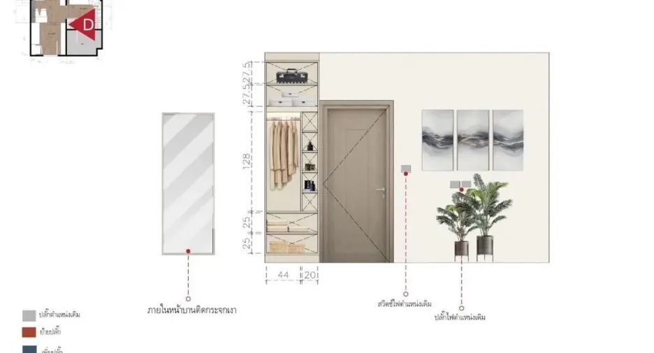 Wohnung zum Kauf mit 1 Zimmer in Khlong Toei, Bangkok