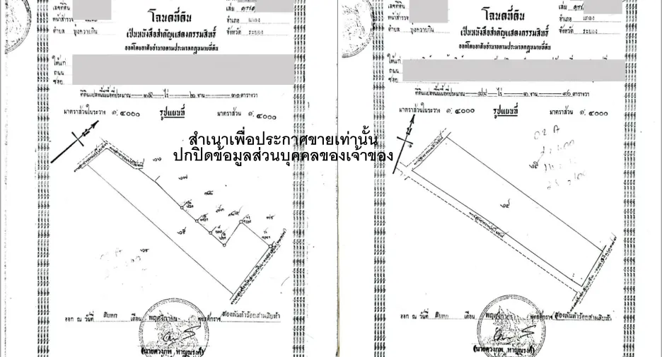 For sale land in Klaeng, Rayong