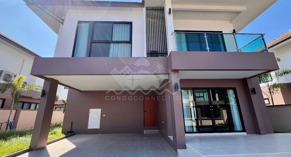 For rent 4 bedrooms house in Bang Lamung, Chonburi