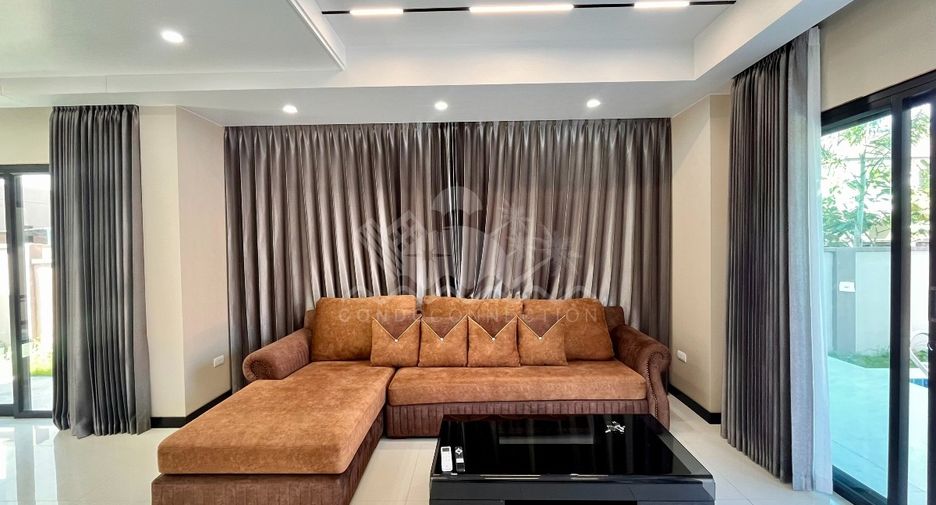 For rent 4 bedrooms house in Bang Lamung, Chonburi
