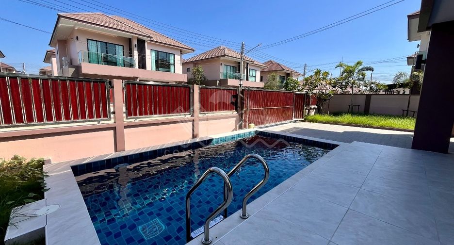 For rent 4 bedrooms house in Bang Lamung, Chonburi