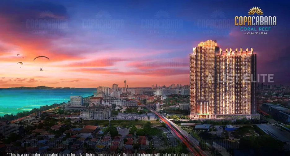 For sale 1 bed condo in Bang Lamung, Chonburi