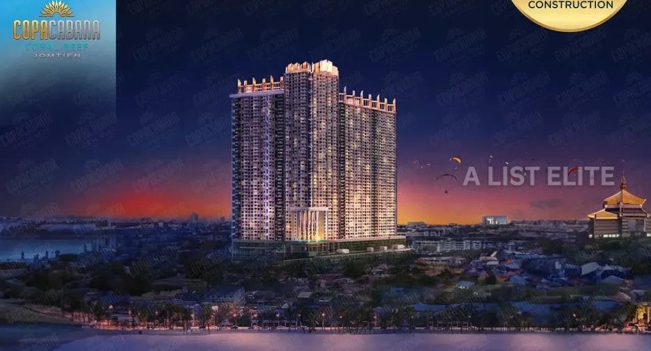 Wohnung zum Kauf mit 2 Zimmer in Bang Lamung, Chonburi
