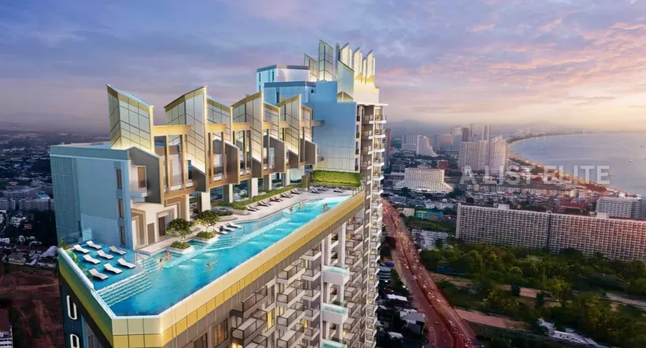 Wohnung zum Kauf mit 2 Zimmer in Bang Lamung, Chonburi
