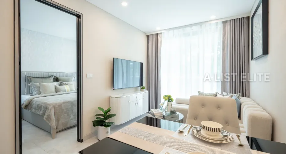 À vendre 1 chambre condo à Bang Lamung, Chonburi