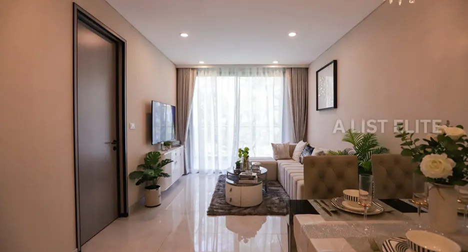 À vendre 2 chambres condo à Bang Lamung, Chonburi