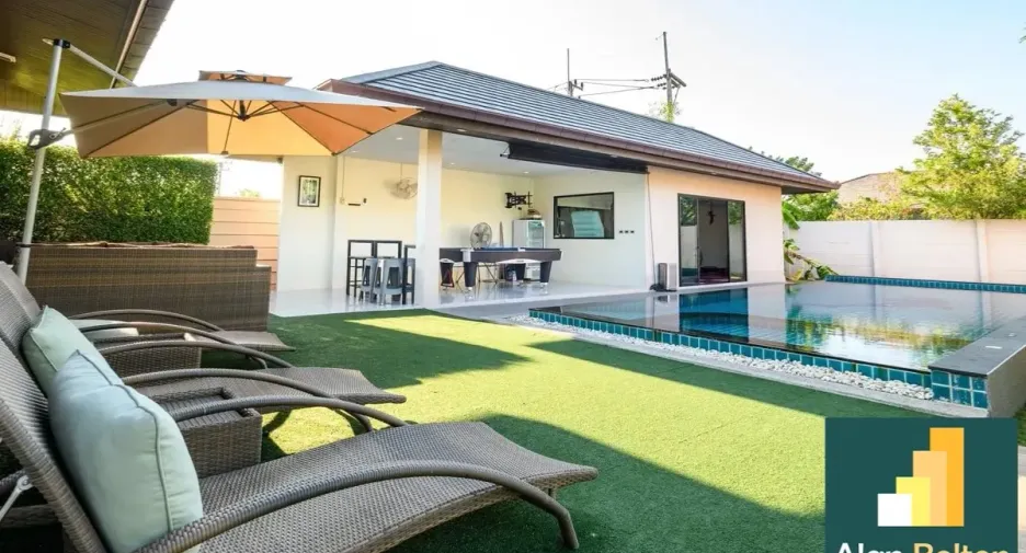 For rent 3 bedrooms house in Bang Lamung, Chonburi