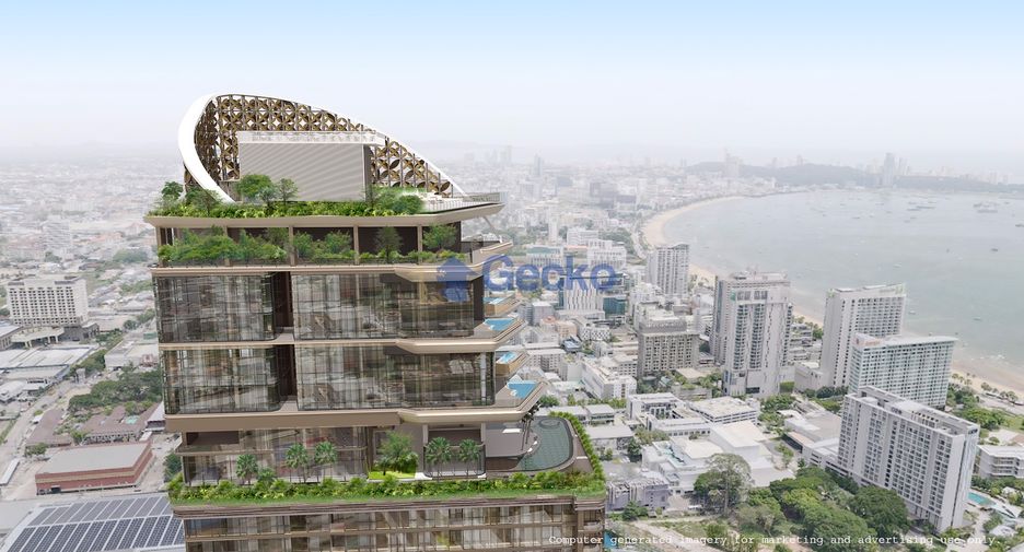 For sale 1 bed condo in Bang Lamung, Chonburi
