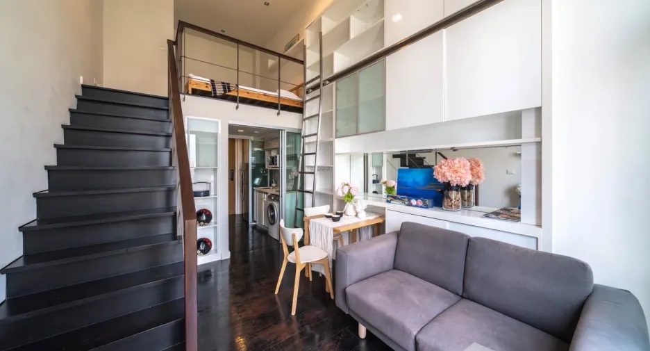 Condo en alquiler de 1 habitaciones en Khlong Toei, Bangkok