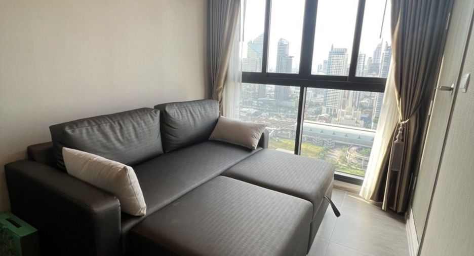 For rent 1 bed condo in Huai Khwang, Bangkok