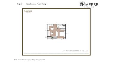 Продажа 1 кровать кондо в Кхлонг Тоеи, Бангкок