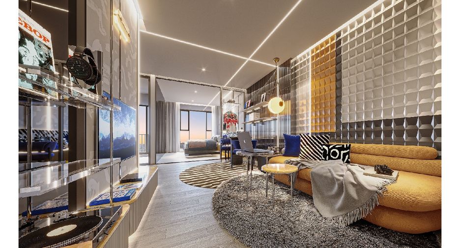 À vendre 1 chambre condo à Din Daeng, Bangkok