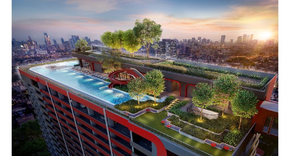 À vendre 1 chambre condo à Din Daeng, Bangkok