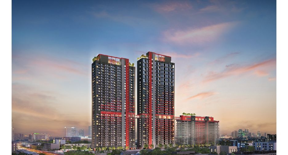 À vendre 1 chambre condo à Din Daeng, Bangkok