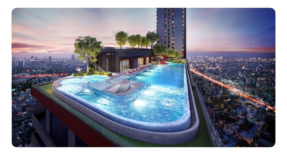 À vendre 1 chambre condo à Din Daeng, Bangkok