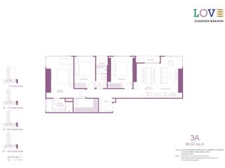 Продажа 3 спальни кондо в Кхлонг Сан, Бангкок