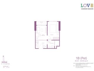 For sale 1 Beds condo in Khlong San, Bangkok