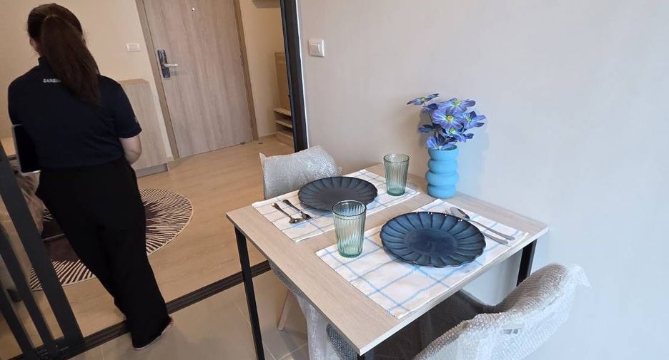 For rent 1 bed condo in Bang Kapi, Bangkok