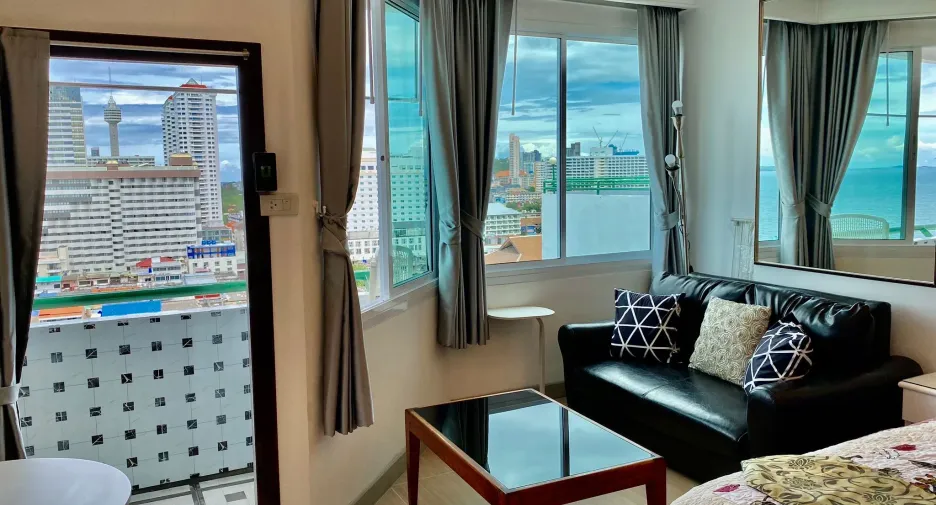 Wohnung zur Miete mit Studio in Jomtien, Pattaya