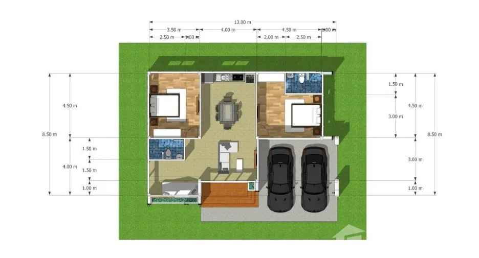 Casa en venta de 2 habitaciones en Klaeng, Rayong