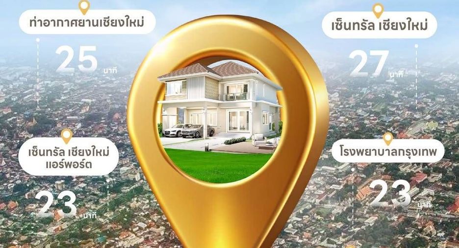 Casa en venta de 3 habitaciones en San Kamphaeng, Chiang Mai