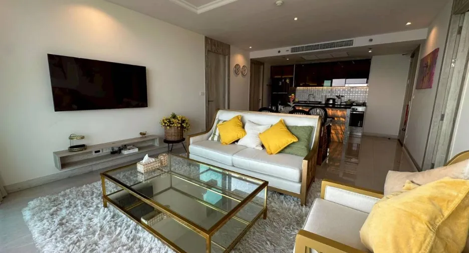 À louer 2 chambres condo à Jomtien, Pattaya