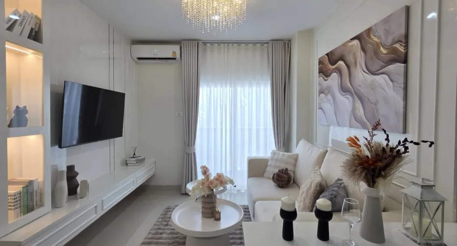 À vendre 1 chambre condo à Bang Lamung, Chonburi