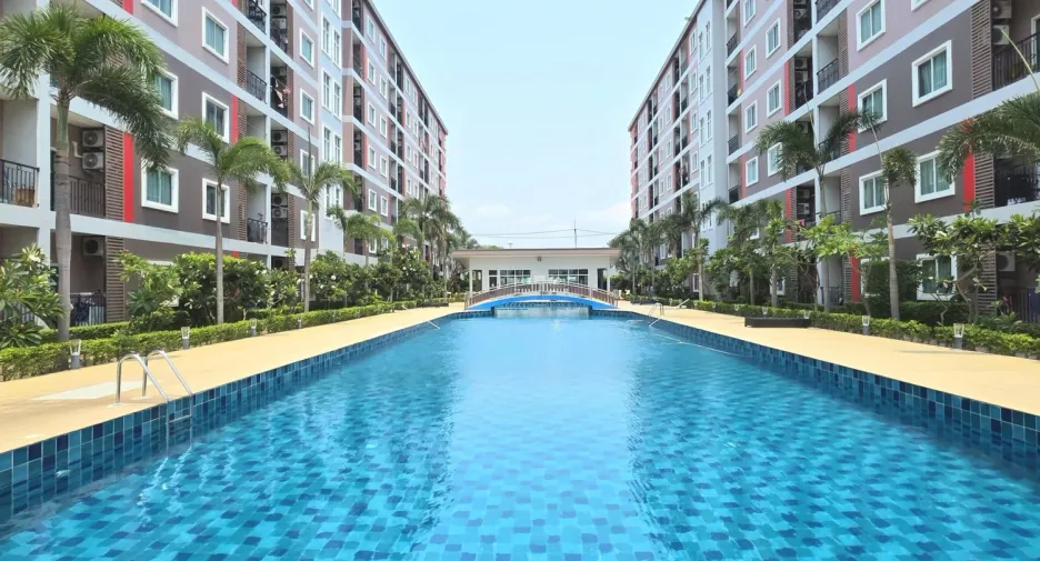 À vendre 1 chambre condo à Bang Lamung, Chonburi