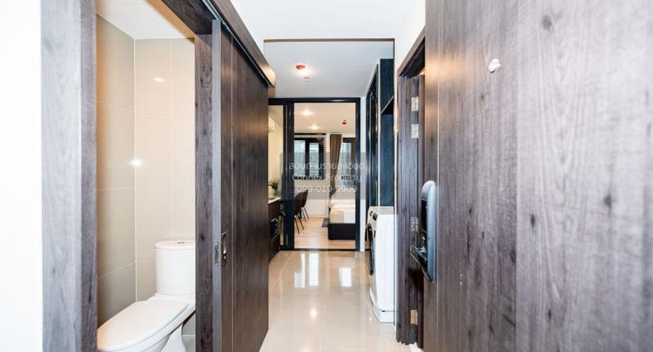 For rent 1 bed condo in Huai Khwang, Bangkok