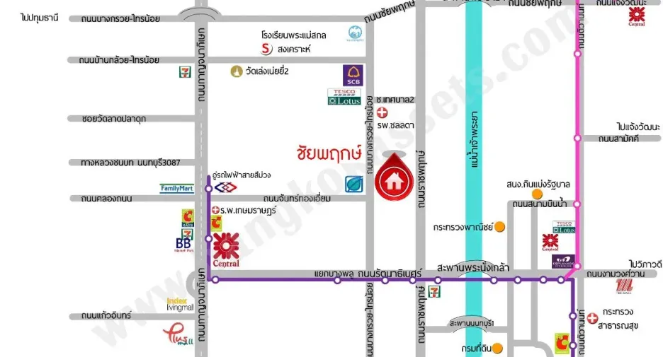 For sale 4 bedrooms house in Bang Bua Thong, Nonthaburi