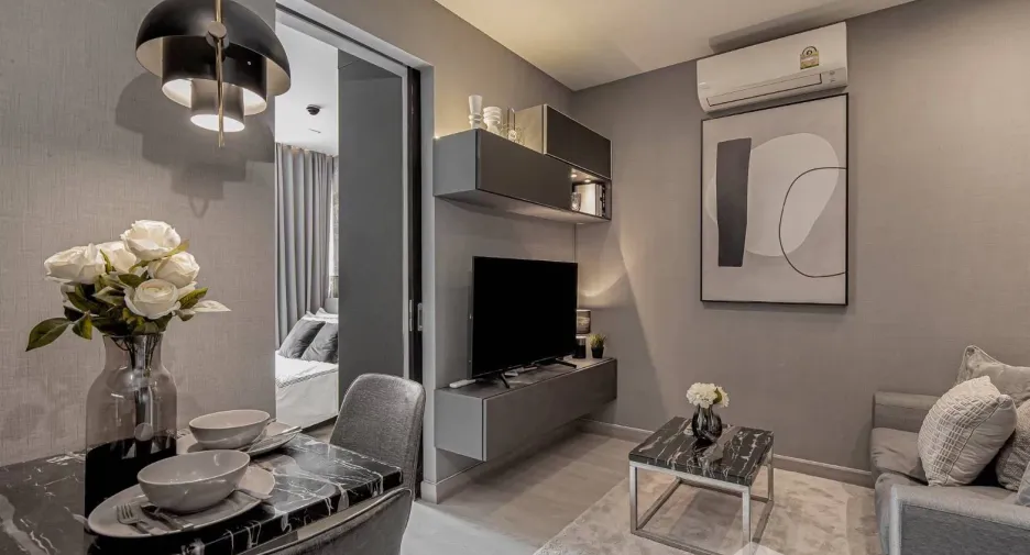 Wohnung zur Miete mit 1 Zimmer in Pathum Wan, Bangkok