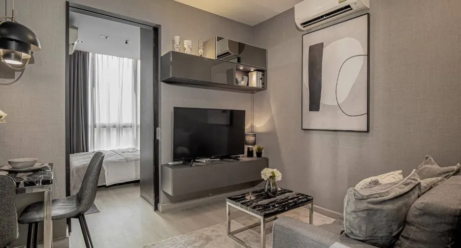 Wohnung zur Miete mit 1 Zimmer in Pathum Wan, Bangkok