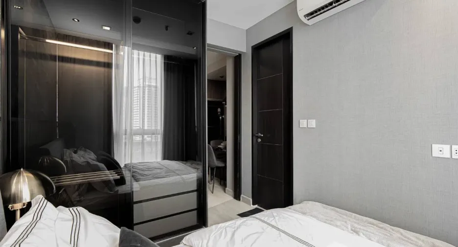 Wohnung zur Miete mit 1 Zimmer in Pathum Wan, Bangkok