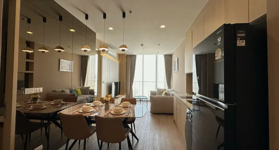 For rent 2 bedrooms condo in Watthana, Bangkok