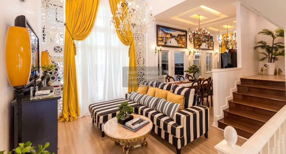 For rent 4 bedrooms townhouse in Lat Phrao, Bangkok