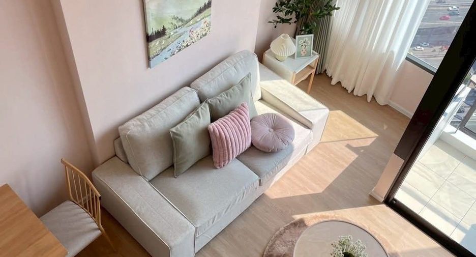 For rent 1 bed condo in Huai Khwang, Bangkok