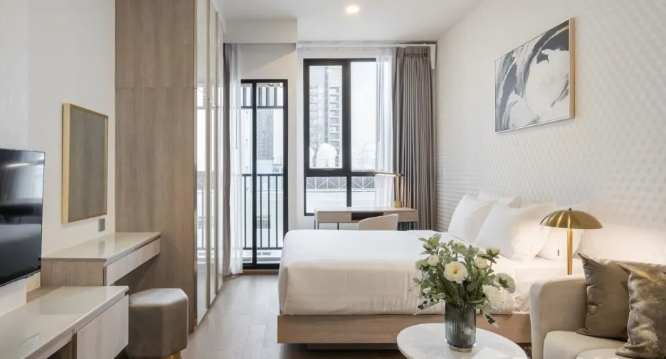 For rent 1 bed condo in Ratchathewi, Bangkok