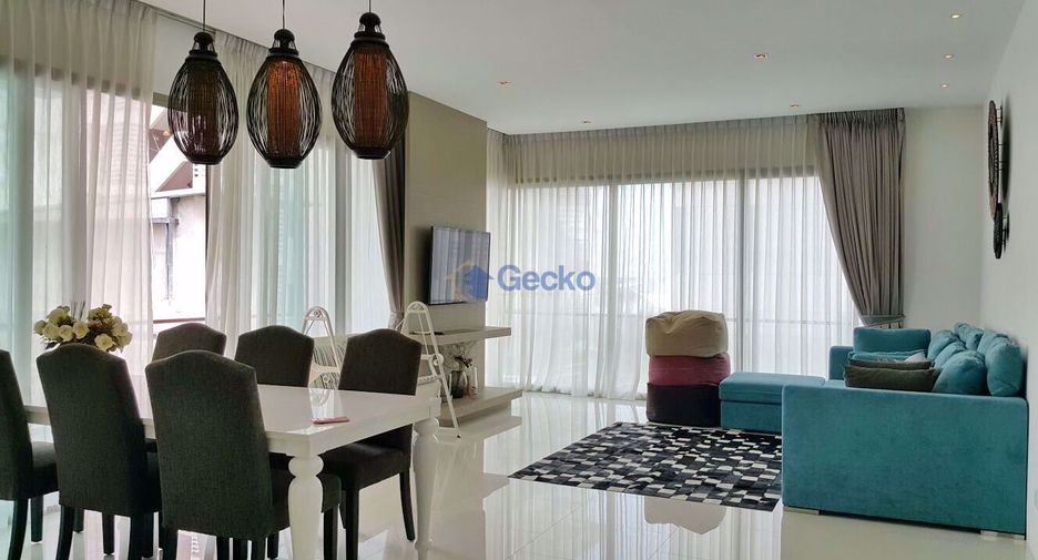 For rent and for sale 3 bedrooms condo in North Pattaya, Pattaya