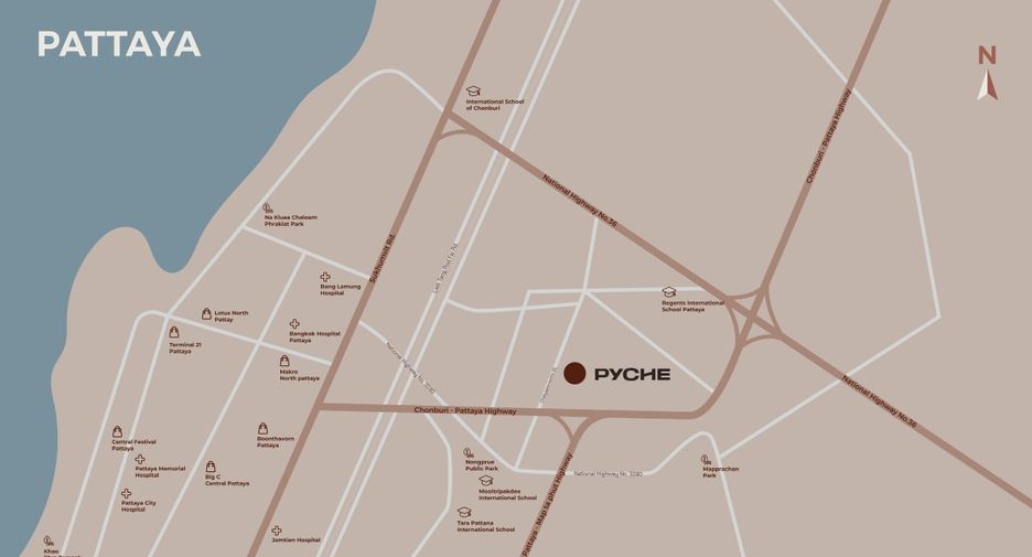 Продажа 4 спальни дом в Восточная Паттайя, Паттайя