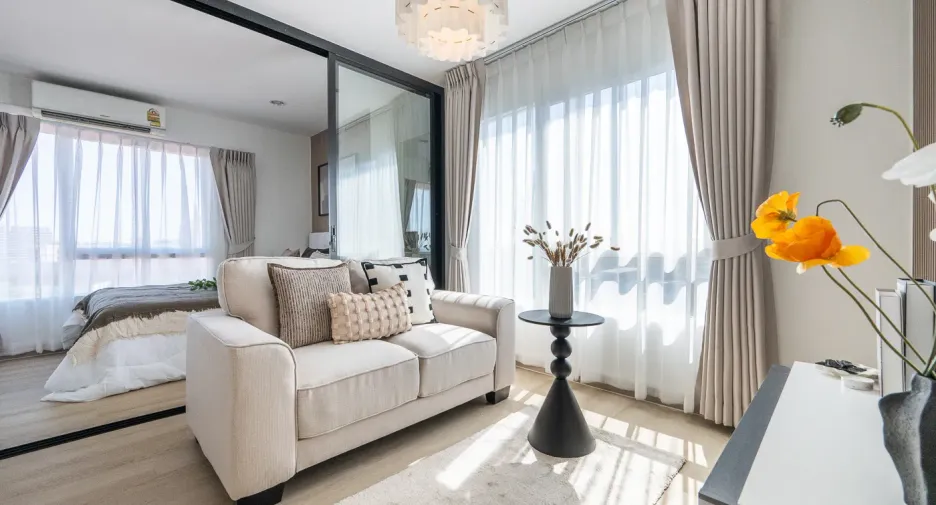 For sale studio condo in Mueang Nonthaburi, Nonthaburi