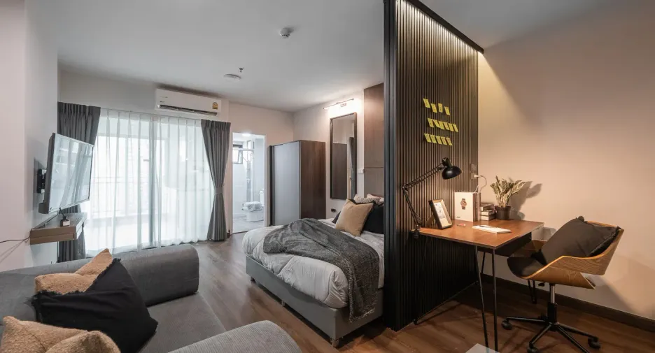 À vendre studio condo à Pak Kret, Nonthaburi