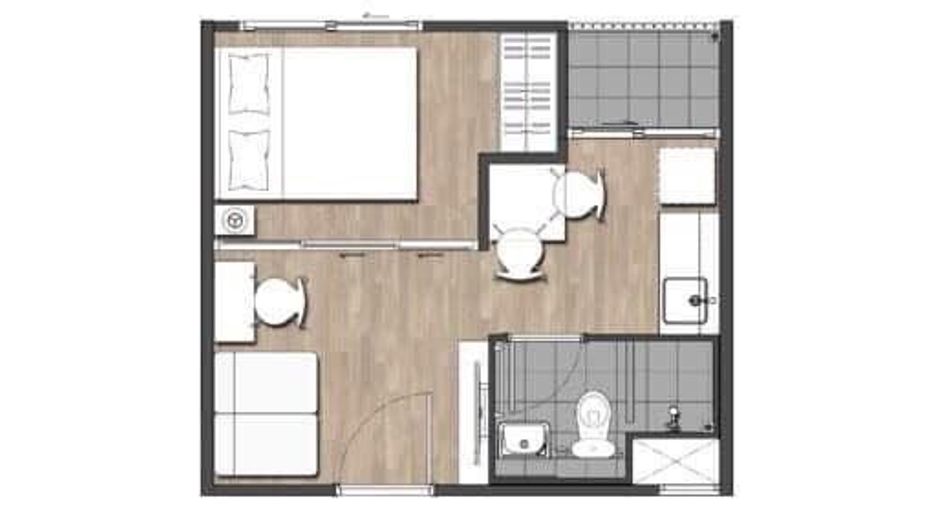 Condo en venta y en alquiler de estudio en Khlong Luang, Pathum Thani