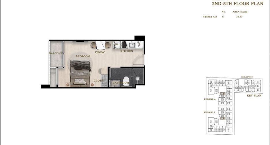 For sale studio condo in Pratumnak, Pattaya