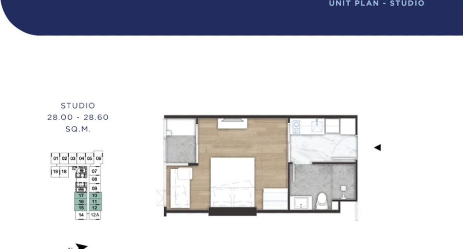 Wohnung zum Kauf mit Studio in Central Pattaya, Pattaya