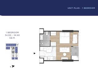Продажа 1 кровать кондо в Банг Ламунг, Чонбури