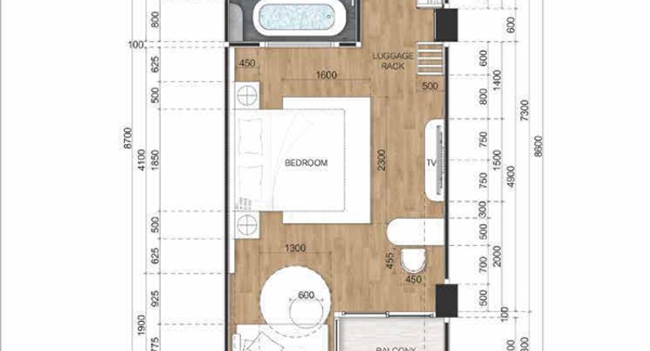For sale studio condo in Jomtien, Pattaya