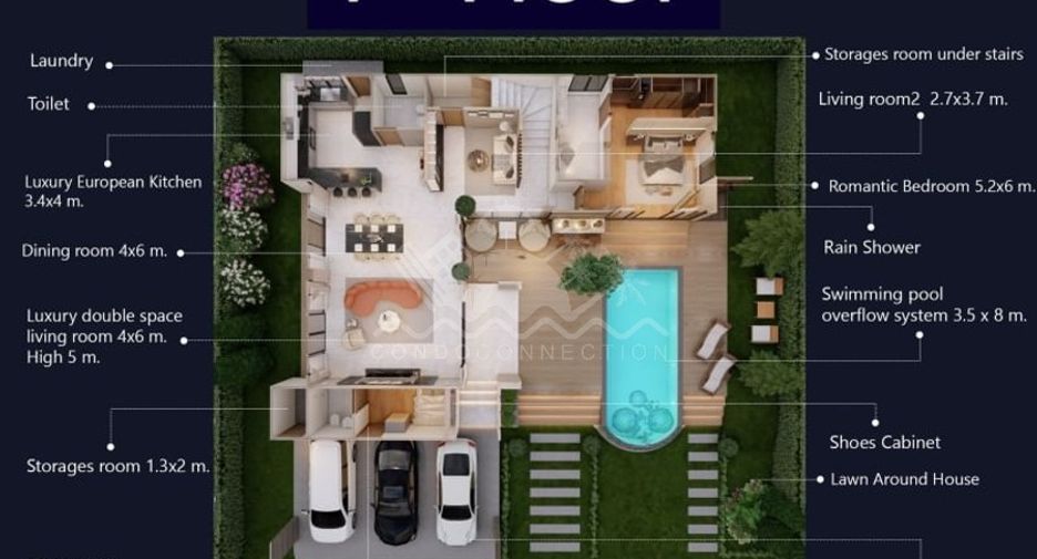 For sale 4 bedrooms house in East Pattaya, Pattaya