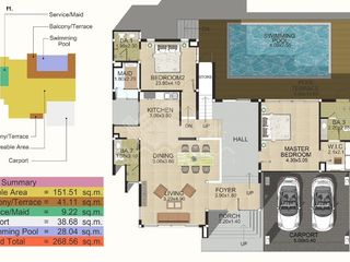 À vendre 3 chambres maison à Bang Saray, Pattaya